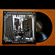 SATANIC WARMASTER Exultation of Cruelty LP BLACK , PRE-ORDER [VINYL 12"]
